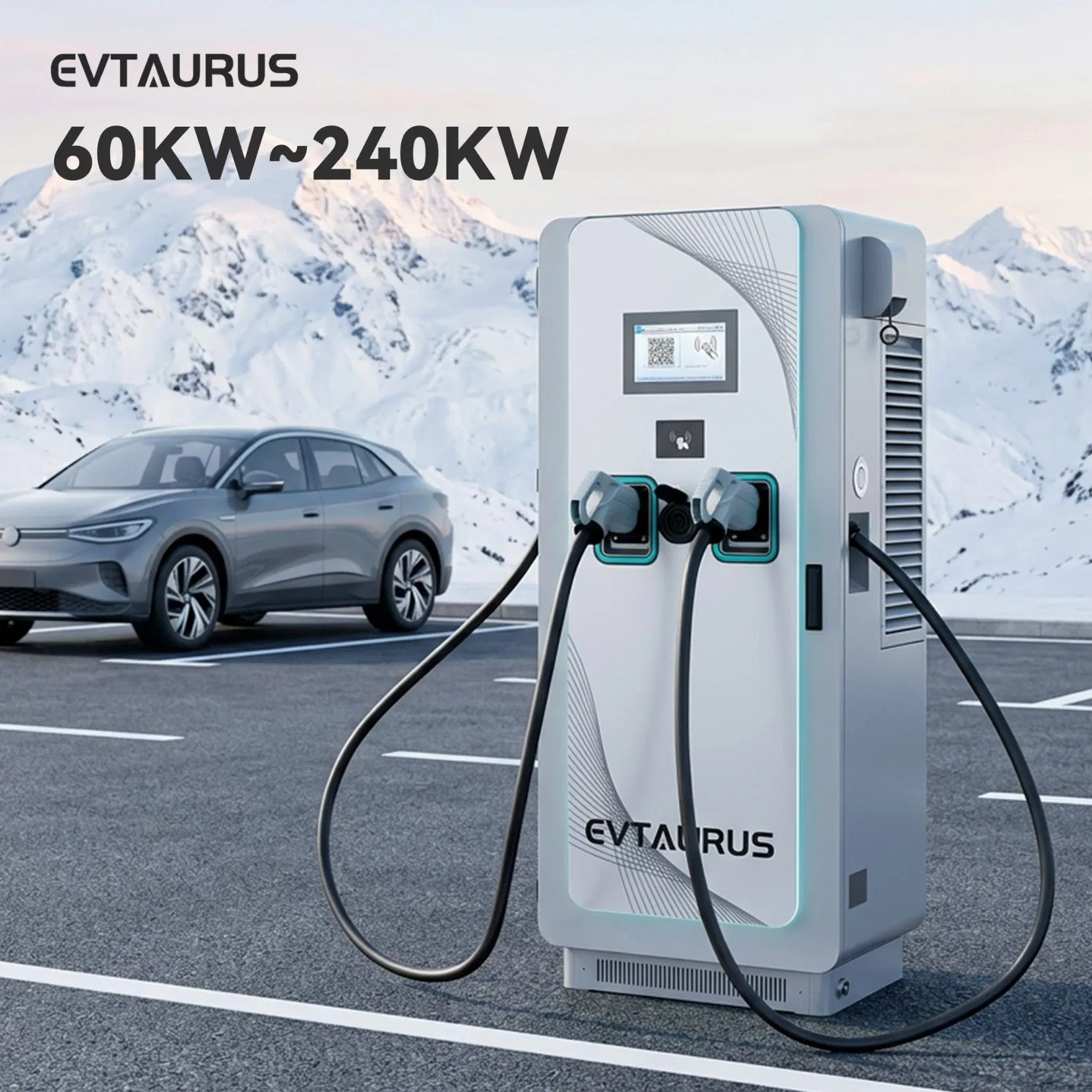 Factory Direct OEM 80kw~240kw Ocpp IP54 Leve3 Double Gun AC DC Best Commercial EV Electric Car Charging Stations Price