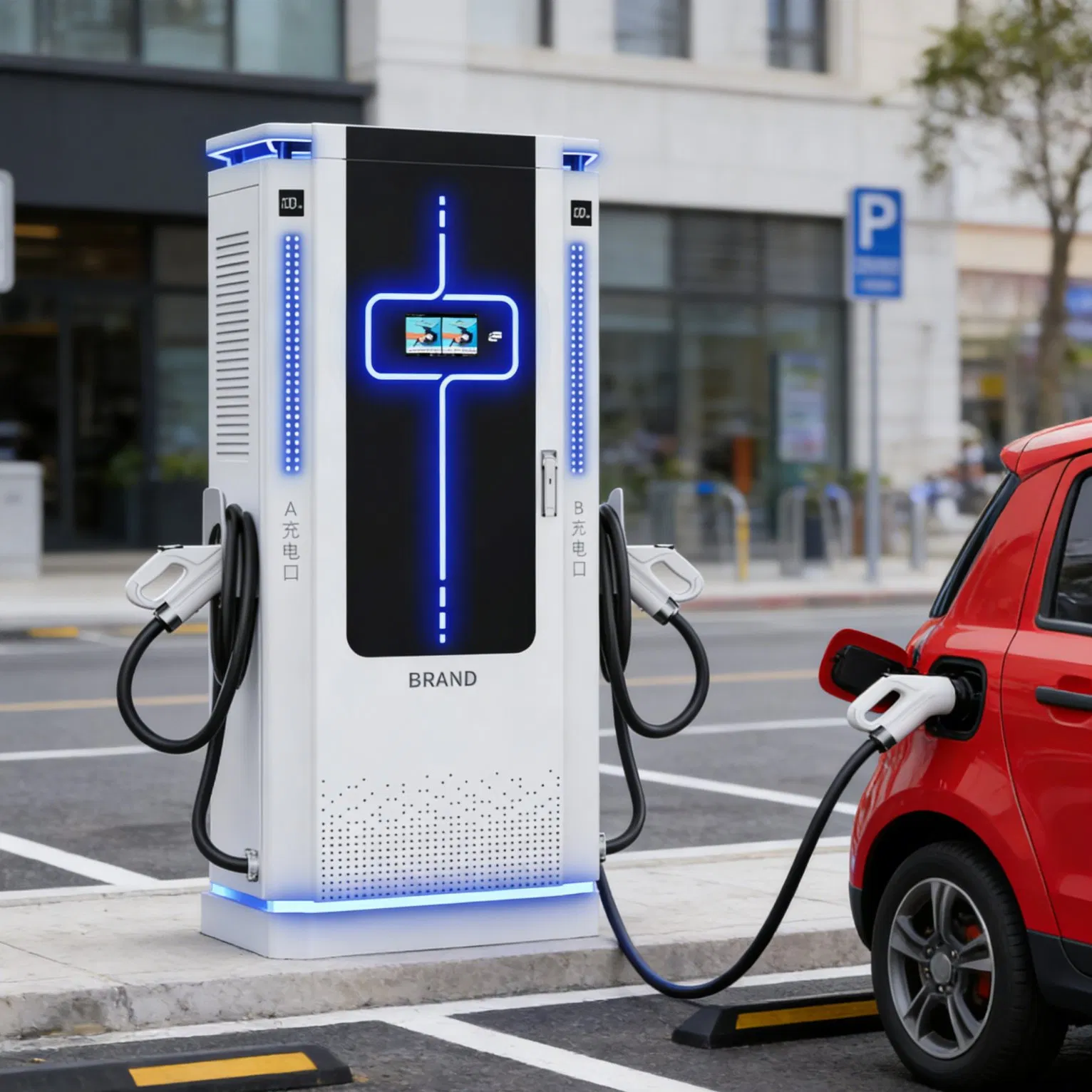 Electric Car Charge Station Charger with Ocpp and Remote Management System