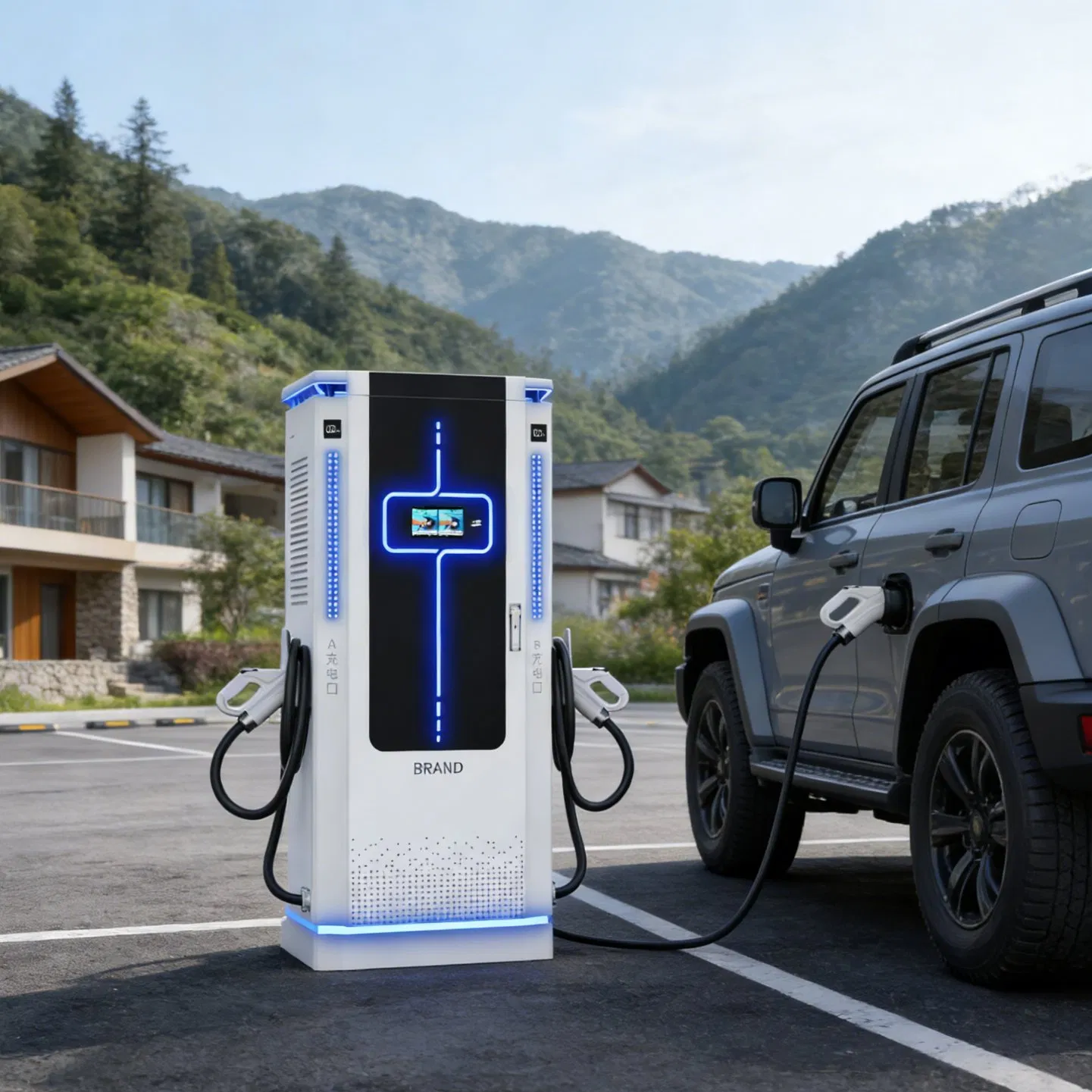 Electric Car Charge Station Charger with Ocpp and Remote Management System