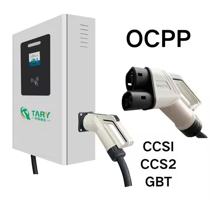 7kw 20kw 30kw 40kw Wall-Mounted DC Fast Charger for Electric Vehicles, CCS2 Interface EV Charging Station, Smart Wallbox Evse for Commercial &amp; Home Use