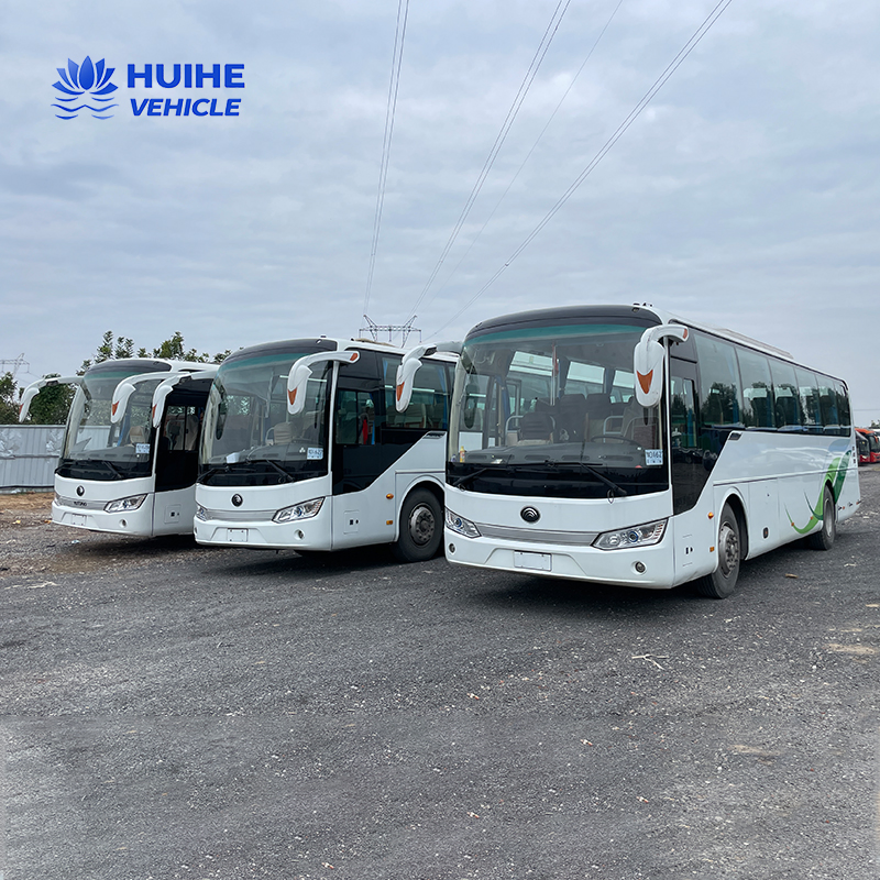 China Used Buses and Coaches Diesel 50 Seater 60 Seater Buses for Sale Yu Tong