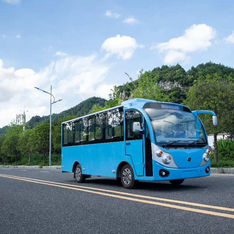 Electric Shuttle Mini Bus Side