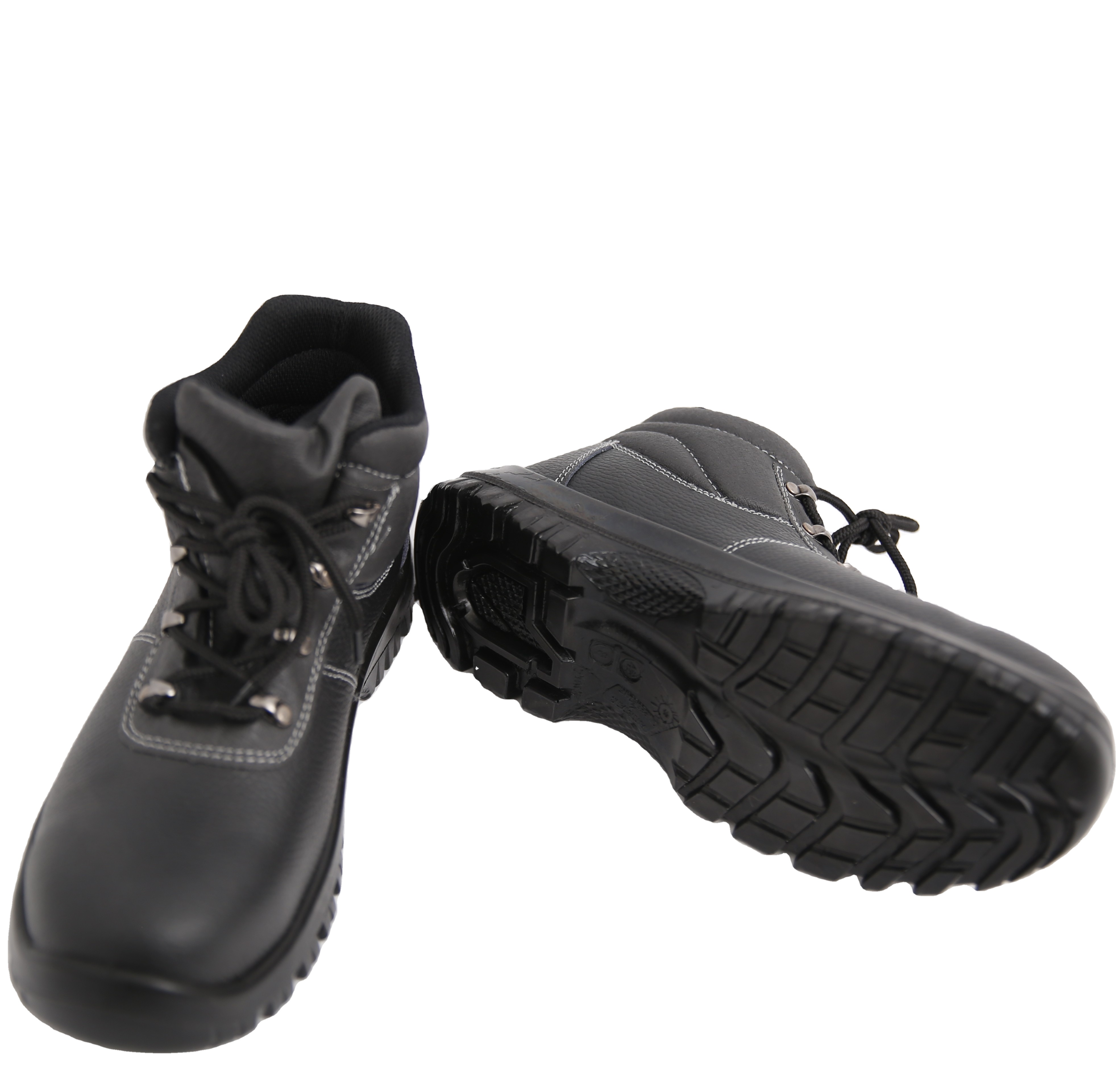 High Quality Anti-slip Steel Toe for Man Genuine Leather Safety Shoes Composite Toe Work Construction Boots