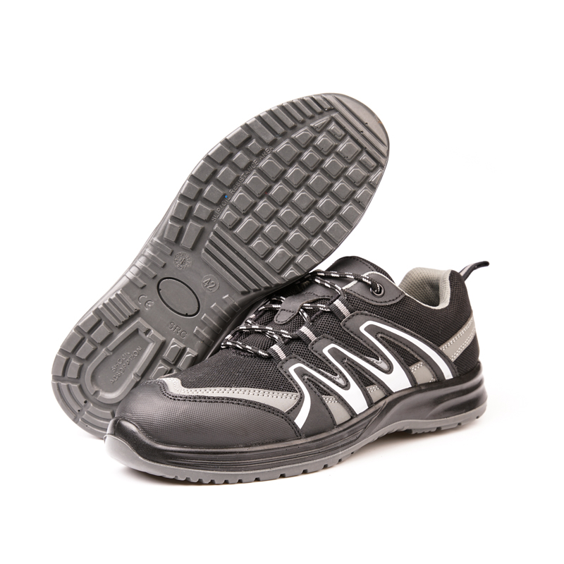 Summer Breathable Casual Sports Light Weight Industrial Composite Toe Work Safety Shoes for Men