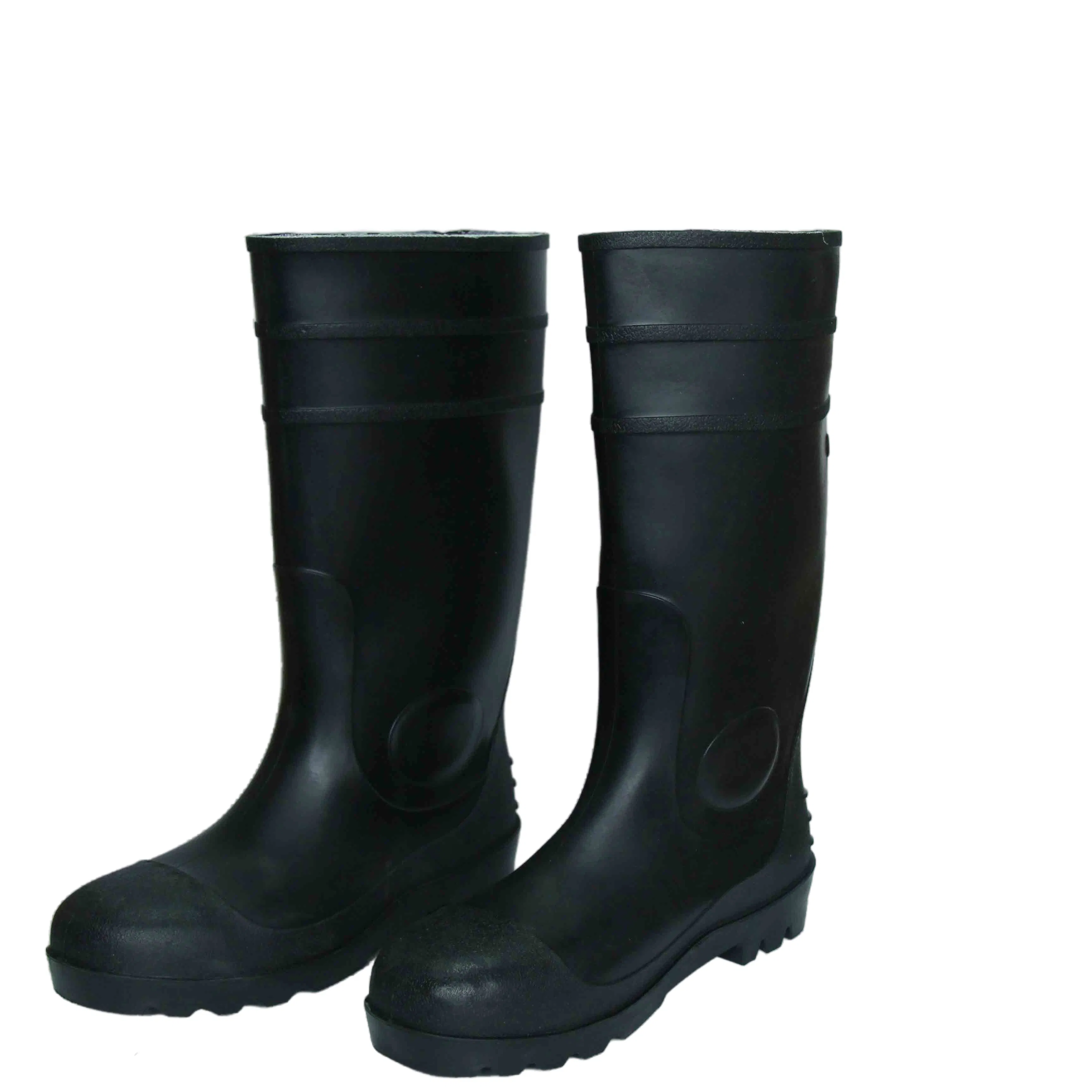 Ss032-Bb Men's Steel Toe Safety Rain Boots
