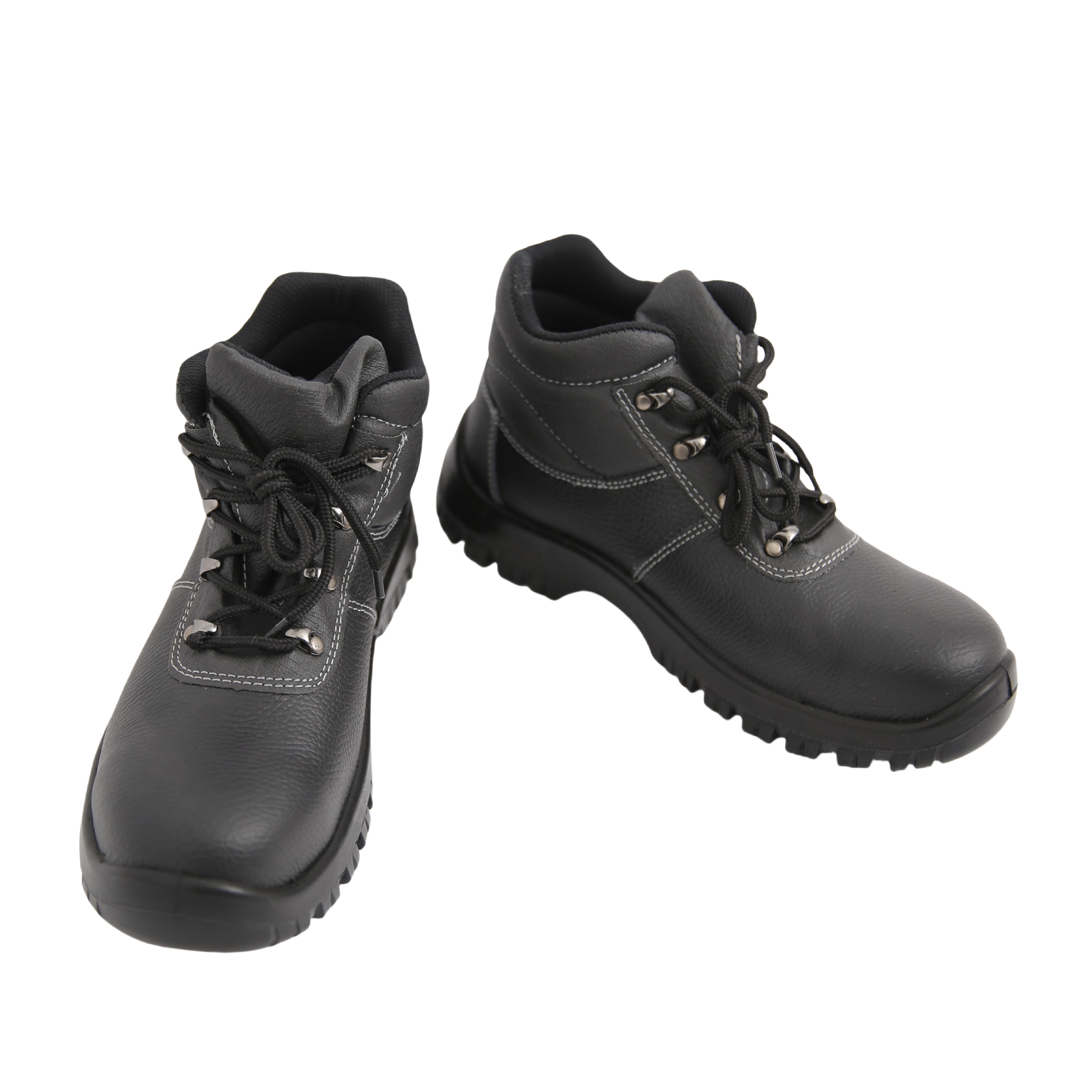 High Quality Anti-slip Steel Toe for Man Genuine Leather Safety Shoes Composite Toe Work Construction Boots