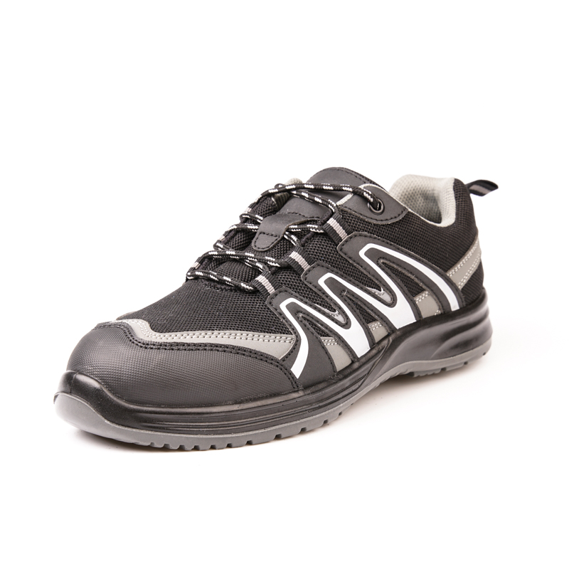 Summer Breathable Casual Sports Light Weight Industrial Composite Toe Work Safety Shoes for Men