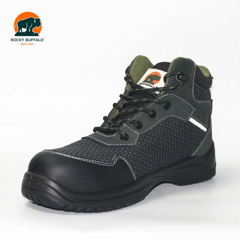 Rocky Buffalo Composite Toe Anti-Puncture Midsole Black Sport Safety Shoes