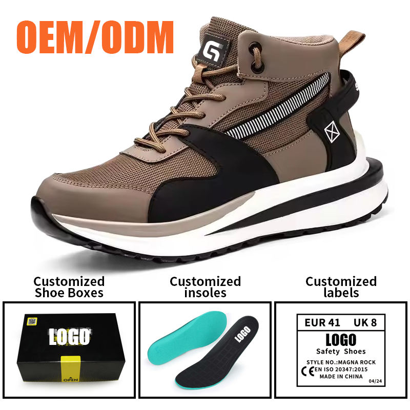 New Arrival Mountaineering Breathable Safe Toe Sport Safety Shoes for Men Working Industrial Price Breathable Industrial Outdoor