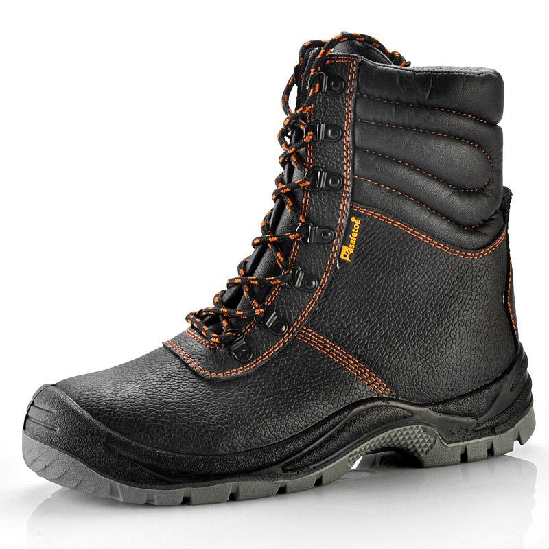 2024 Men's Breathable Leather Steel Toe Safety Work Boots