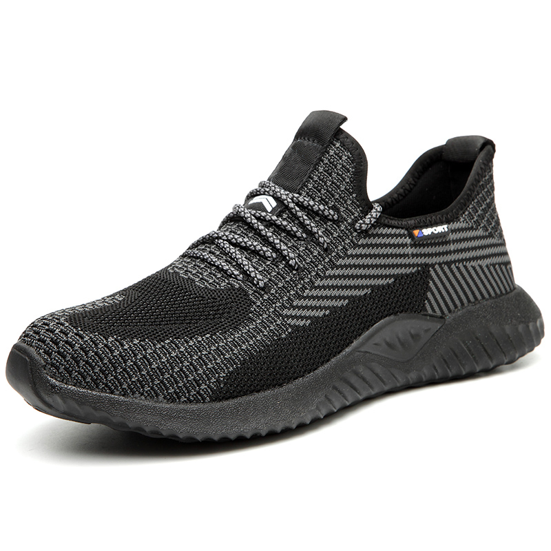 Colorful Non-Slip Oil Resistant Lightweight Steel Toe Anti Puncture Breathable Unisex Stylish Safety Shoes Sneakers