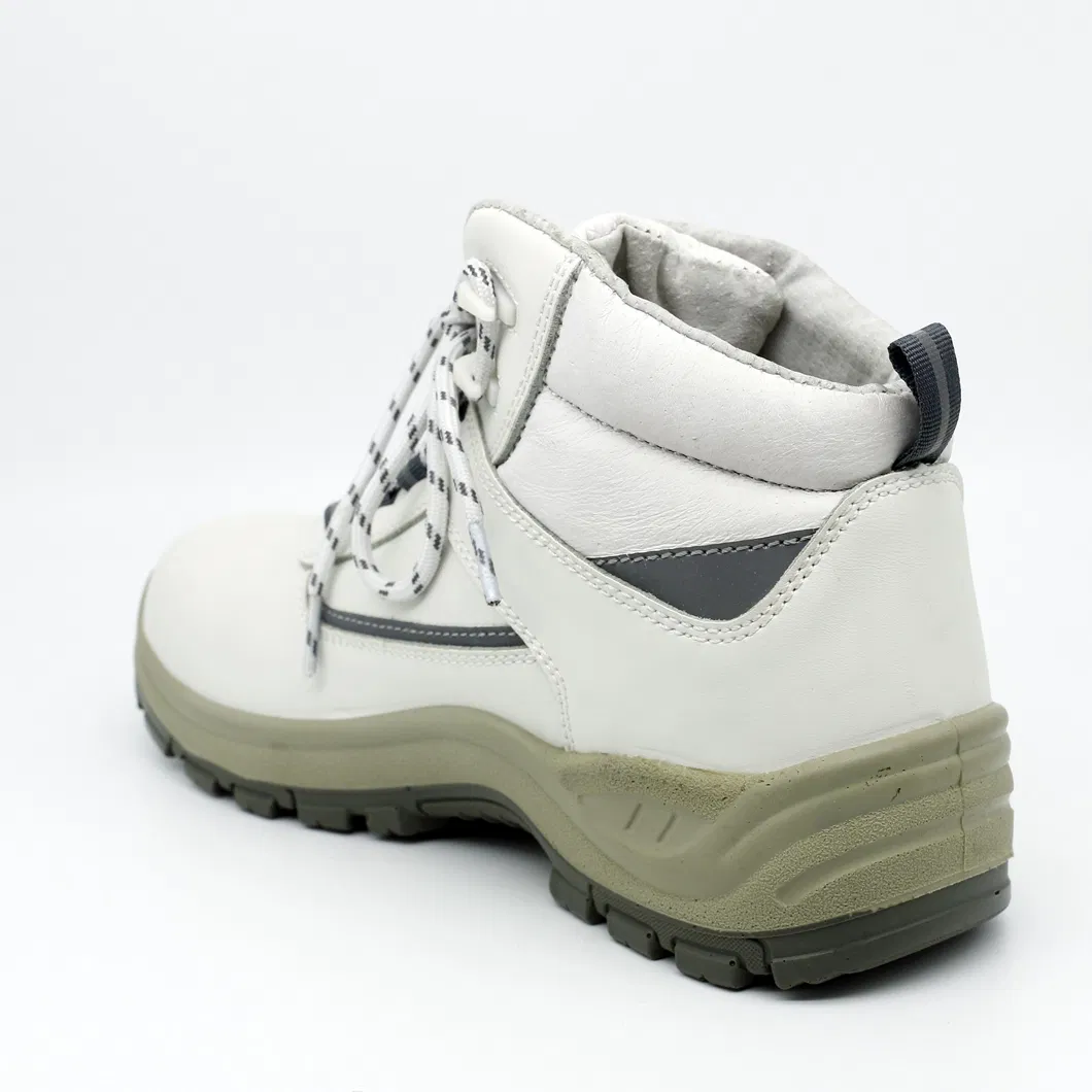 Premium White Hygienic Kitchen Safety Shoes for Chefs