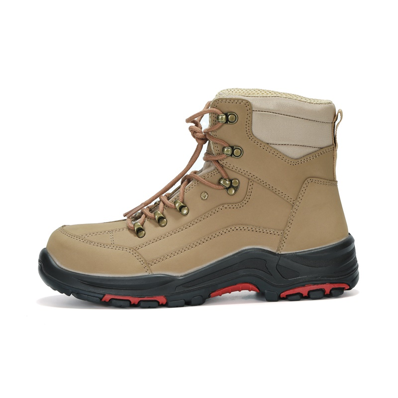 High Quality Leather Steel Toe Safety Boots Safety Work Shoes