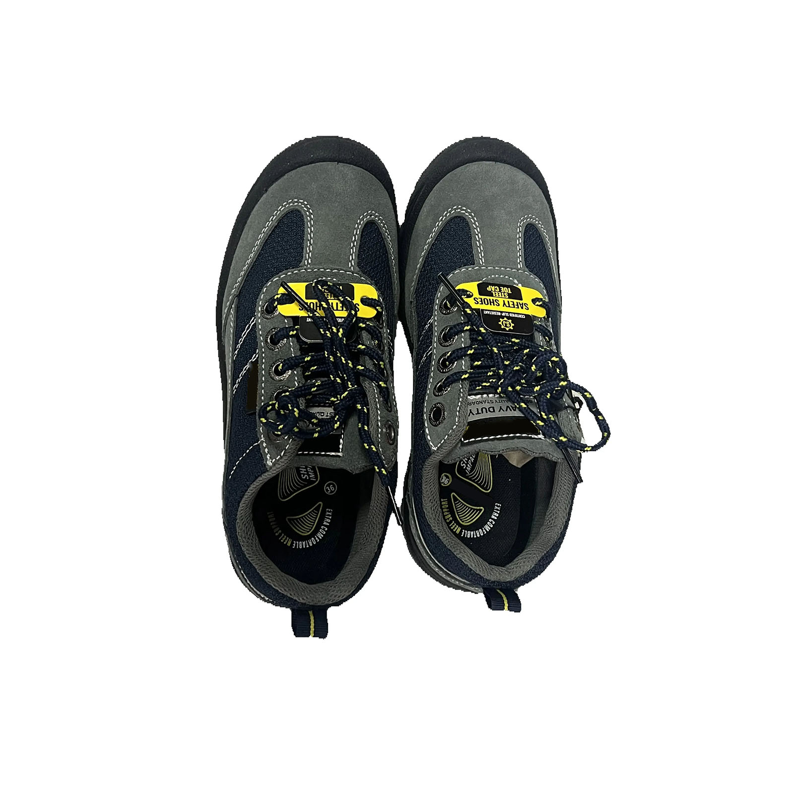 Low Cut Safety Shoe Breathable Upper Slip Resistant for Mining Construction