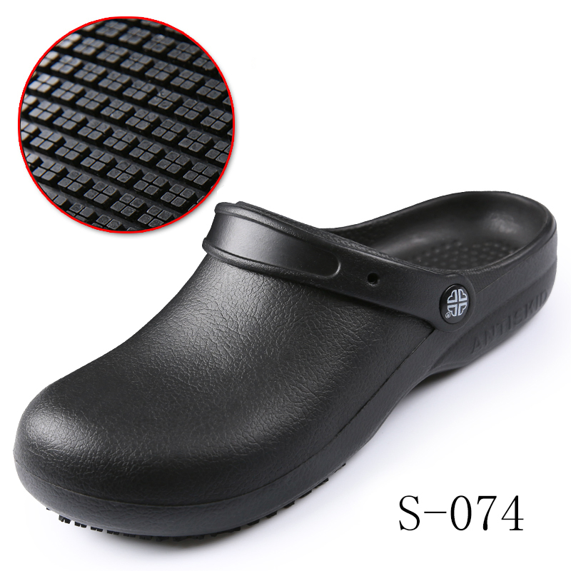 JDS Kitchen Stock Shoes Safety Anti-Slip Rubber Outsole EVA High Quality Chef Shoes