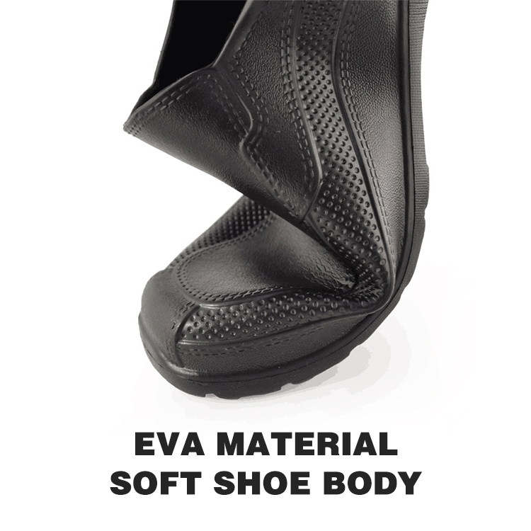 Lightweight Anti-Skid Waterproof Rain Boot Safety EVA Foam Kitchen Chef Shoes