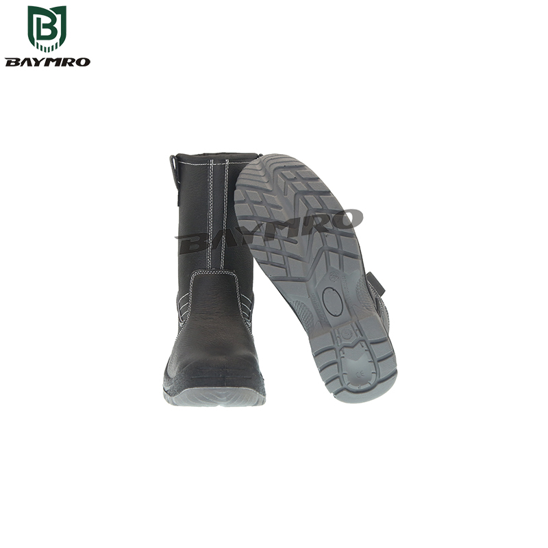 Cow Leather Steel Toe Smash Puncture Static Resistant Footwear Safety Work Labor Shoes Safety Boots En20345
