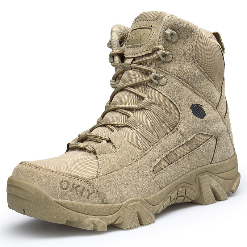 Men's Safety Shoes Leather Safety Boots Waterproof Winter Boots for Men
