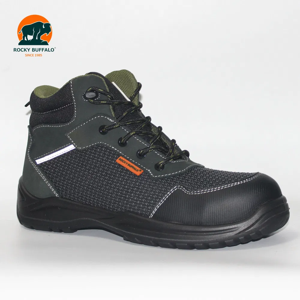 Rocky Buffalo Composite Toe Anti-Puncture Midsole Black Sport Safety Shoes