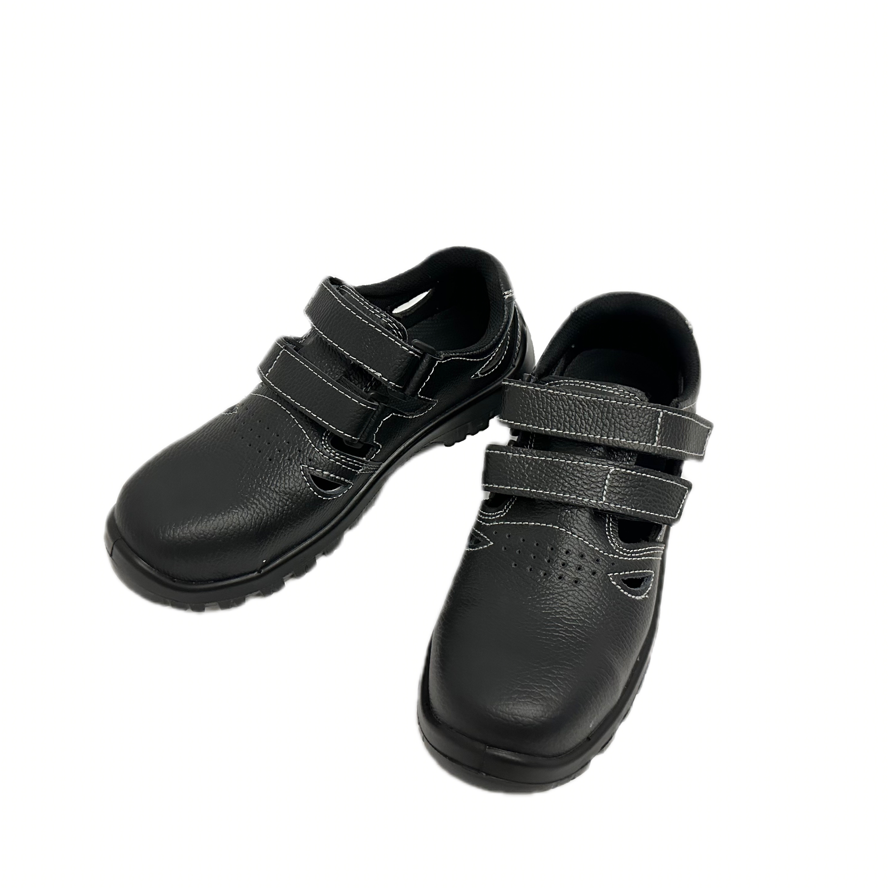 Breathable Open and Sandals Safety Shoes for Summer Steel Toe Safety Shoes for PU ESD Work Shoes Protective Sandal