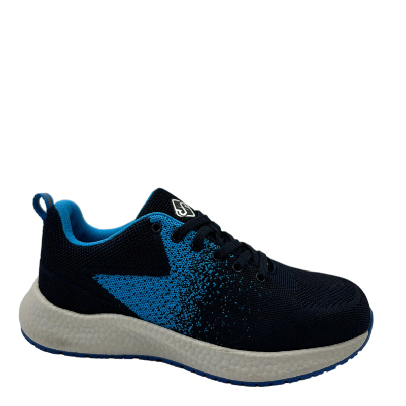 Breathable Lightweight Steel Toecap Running Sneakers for Safety