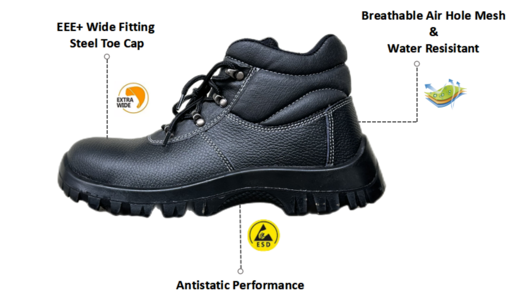 Safety Boot View 1