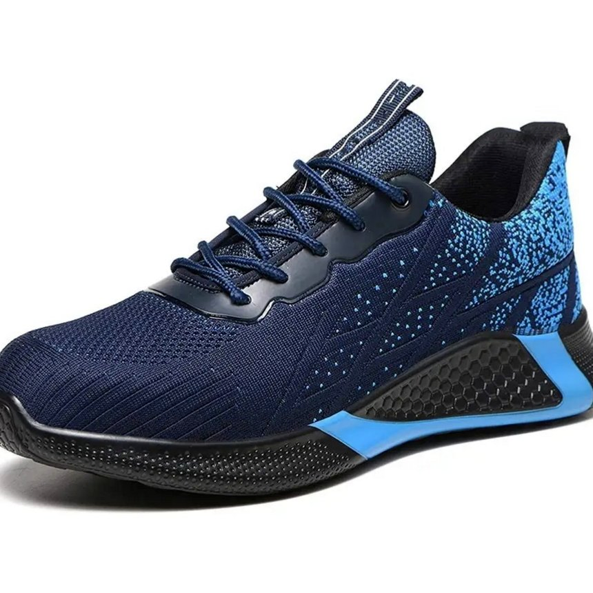 Lightweight Fly Woven Safety Sneakers with Puncture Protection