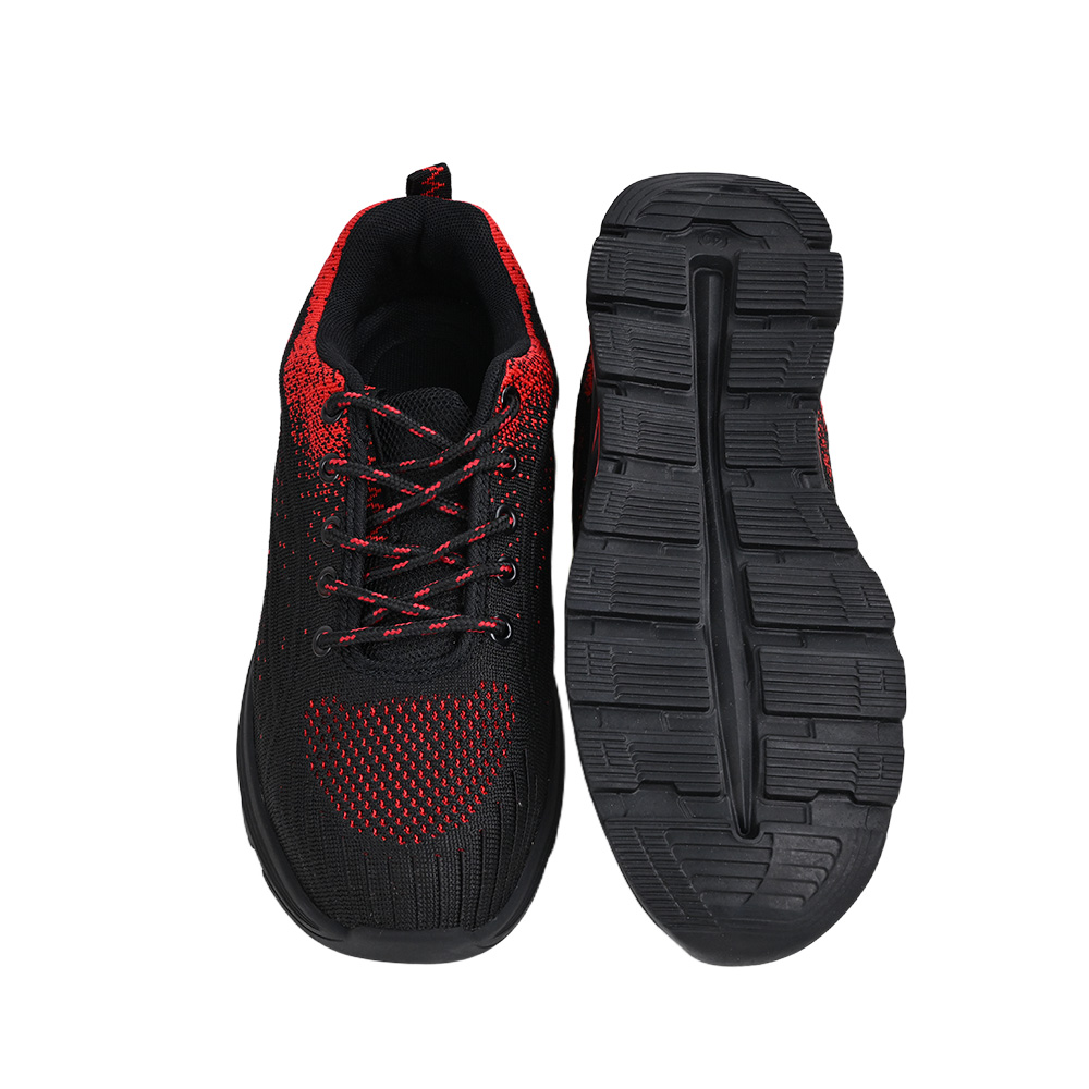 ULTAC Steel Toe Anti-Puncture Fly Knit Upper Breathable Mesh Lining Low Cut Work Shoes for Industrial Workers Safety Shoes