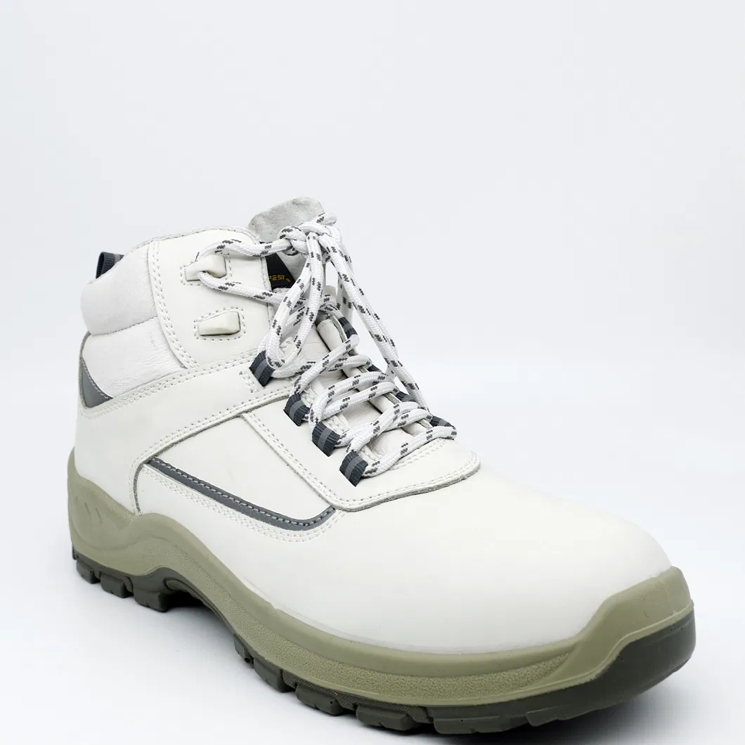 Premium White Hygienic Kitchen Safety Shoes for Chefs