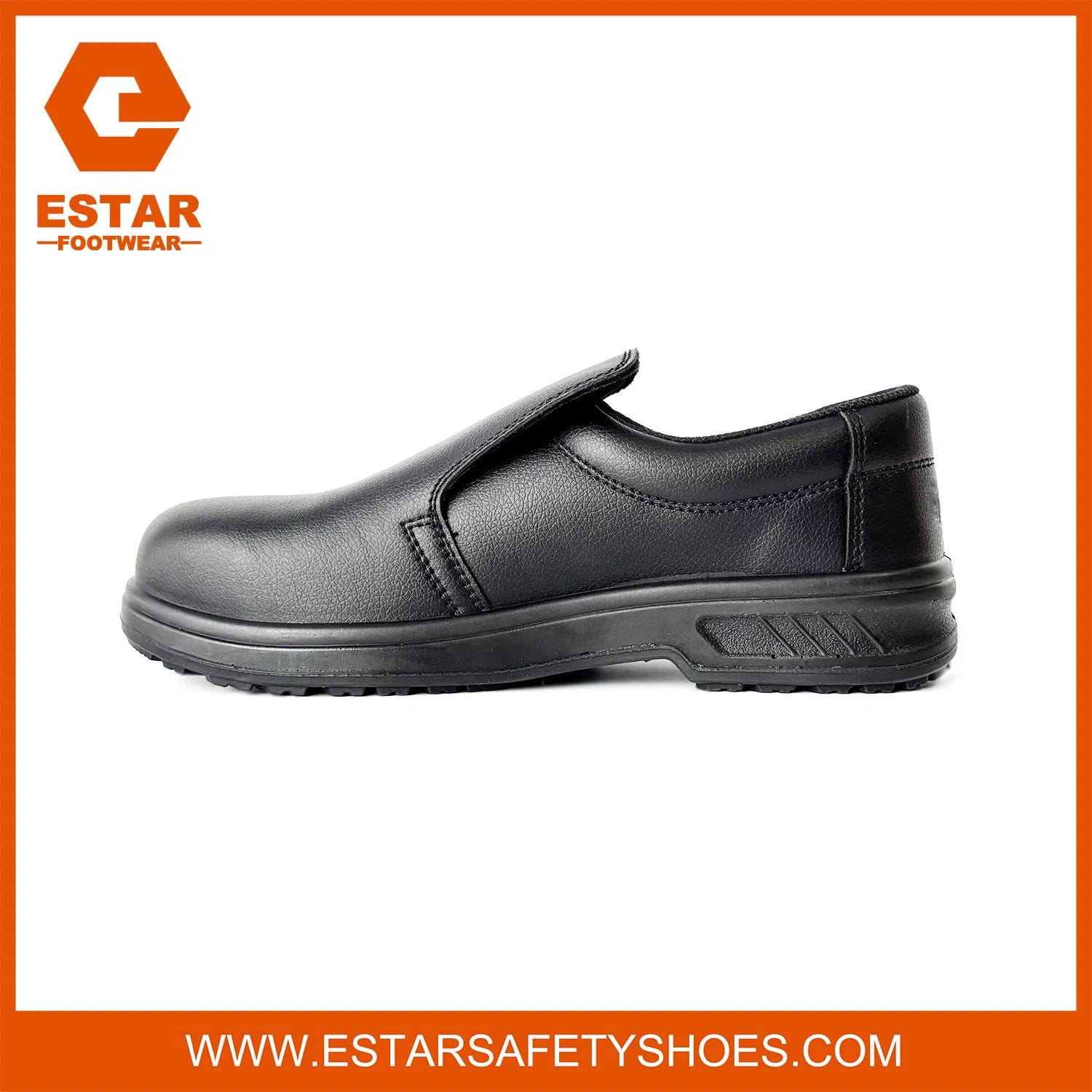 Slip Resistant PU Sole Kitchen Safety Shoes Chef Work Shoes