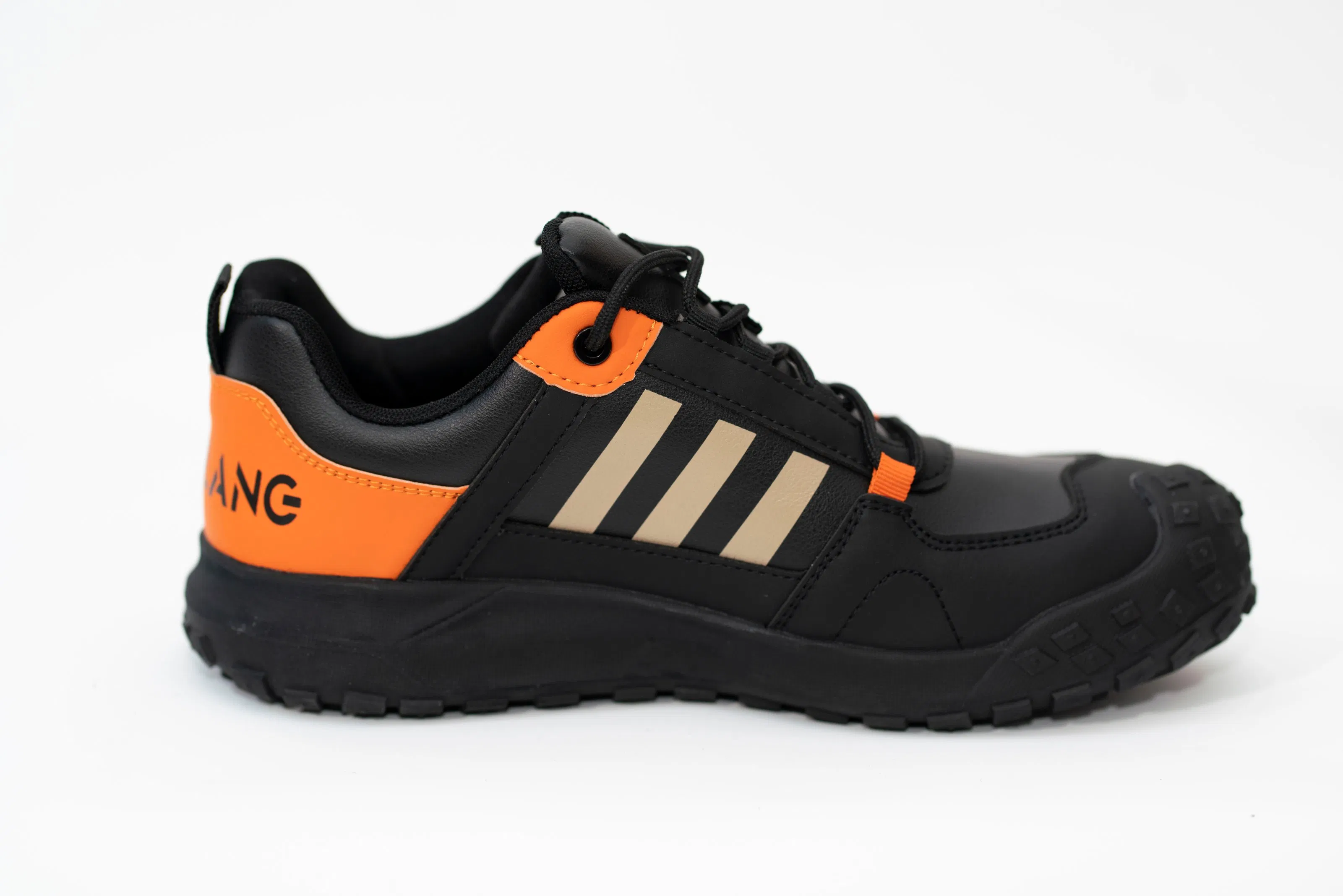 3516-Wolf Warrior 79 3D-Printed Hybrid Upper Safety Shoes: Oxford Cloth &amp; Microfiber Leather with Electrical Hazard (EH) Insulation