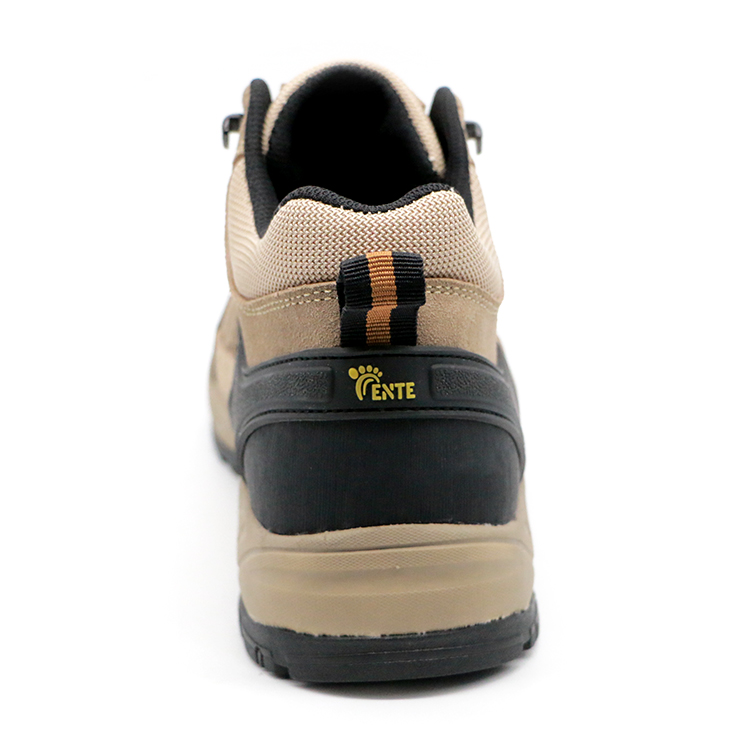 Wholesale Custom logo Work Shoes Safety Breathable Suede Upper Working Welding Industry Steel Toe Puncture-proof Safety Shoe