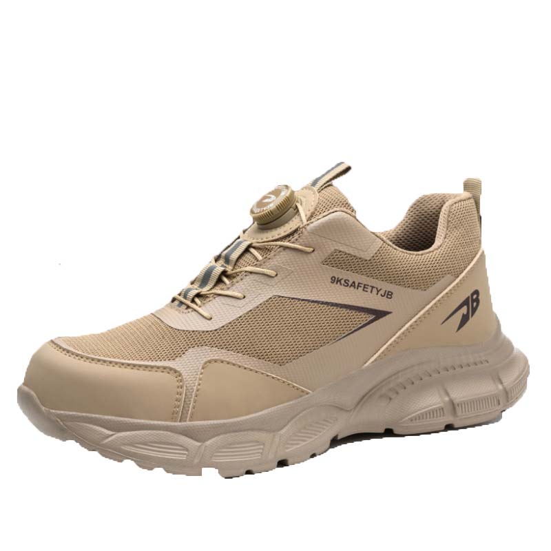 Soft-Soled Knob Sports Safety Shoes for Work Anti-Smashing Anti-Piercing Breathable and Protective for Factory Use Rotating