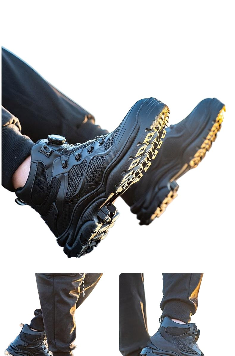 Safety Composite Toe Cap Lightweight Anti Puncture Protective Work Shoes