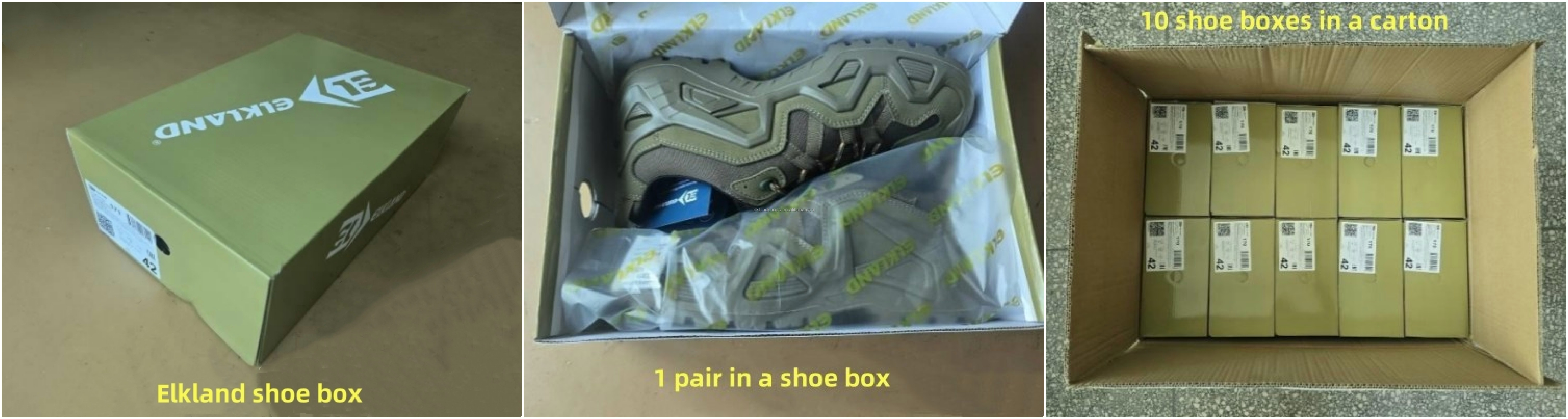 Standard packaging