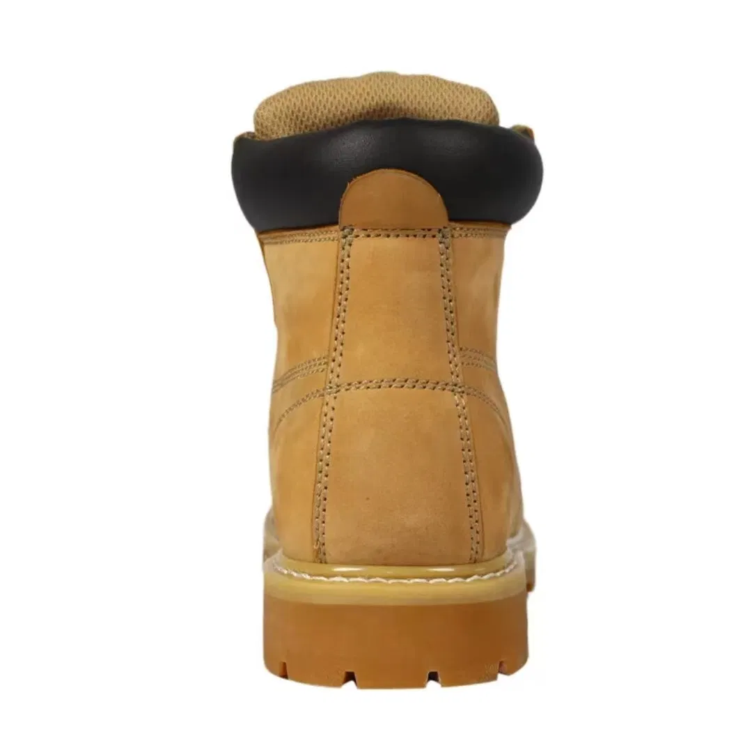 Armor Working Boots Steel Toe Yellow/Black Lace up Safety Boots Work Boots