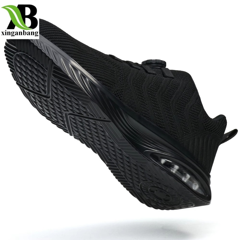 Lightweight Safety Sneakers with Comfortable Rubber Outsole for Work