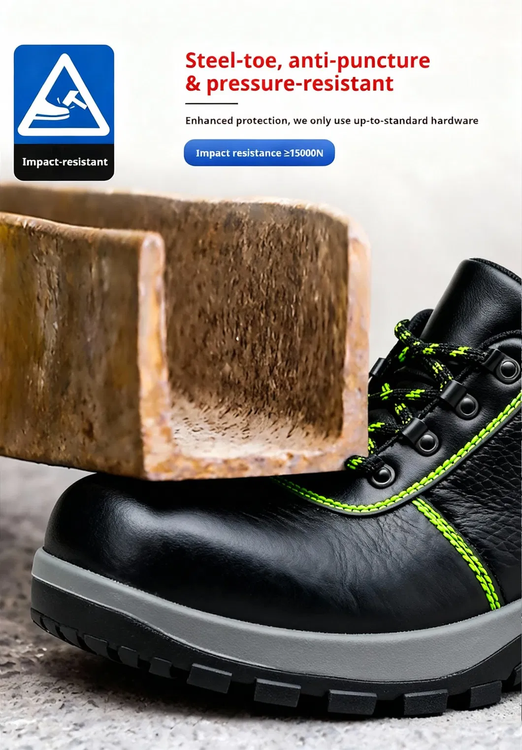 Work Boots Detail 4