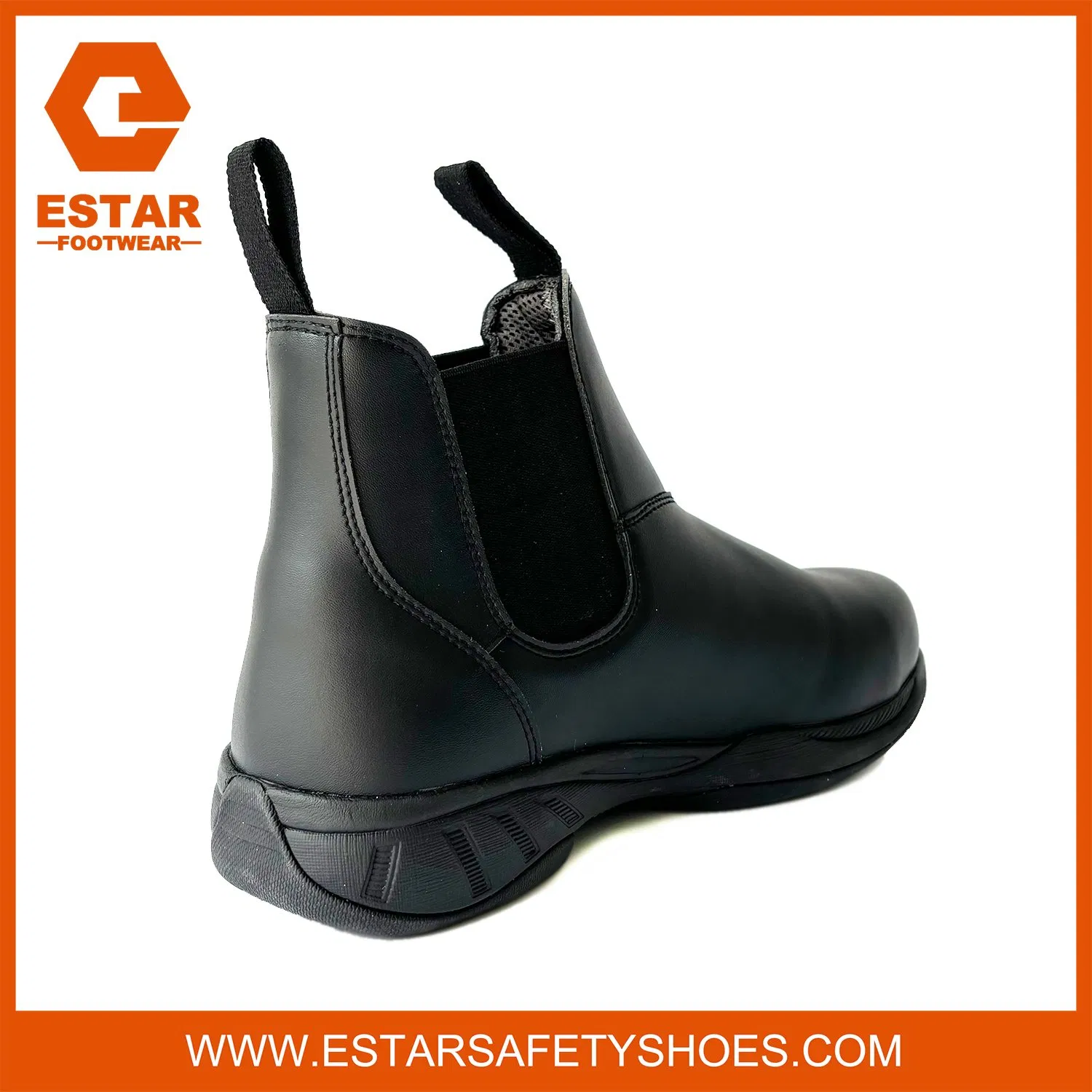 Durable Double Bind Elastic Gusset Abrasion-Resistant Kitchen Chef Work Safety Shoes