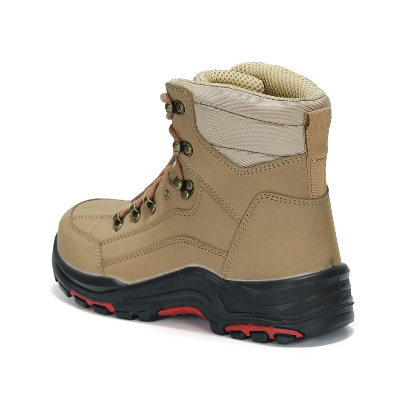 High Quality Leather Steel Toe Safety Boots Safety Work Shoes