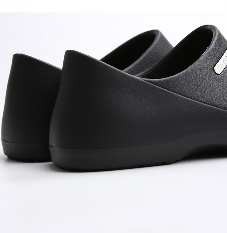 Custom Hotel Chef Clog Kickers Kitchen Safety Shoes with Rubber Sole