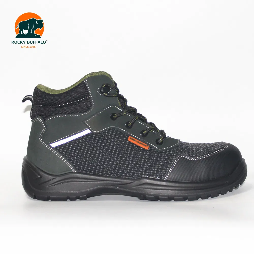 Rocky Buffalo Composite Toe Anti-Puncture Midsole Black Sport Safety Shoes