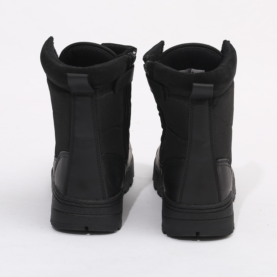2023 Outdoor Training Camping Waterproof Rubber Leather Boots Tactical Men Desert Jungle Safety Shoes