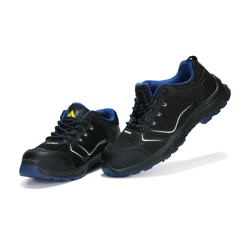 Durable Composite Toe Electrical Hazard Protective Shoes with Puncture Resistant Sole for Construction