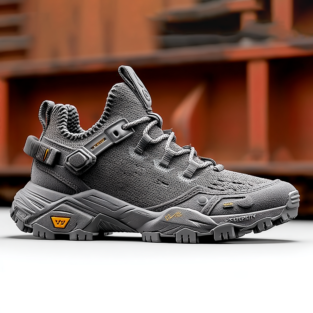 Wholesale Factory Direct Minimalist Monochrome Sneakers Shock-absorbing Lightweight Slip-Resistant Breathable Work Shoes for Men