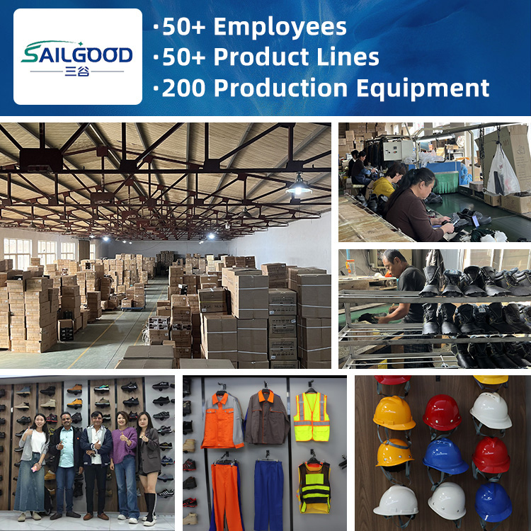 Safety Shoes Anti Smash Anti Puncture Microfibre Leather Rubber Sole Industrial Construction Work Shoes with Steel Plate