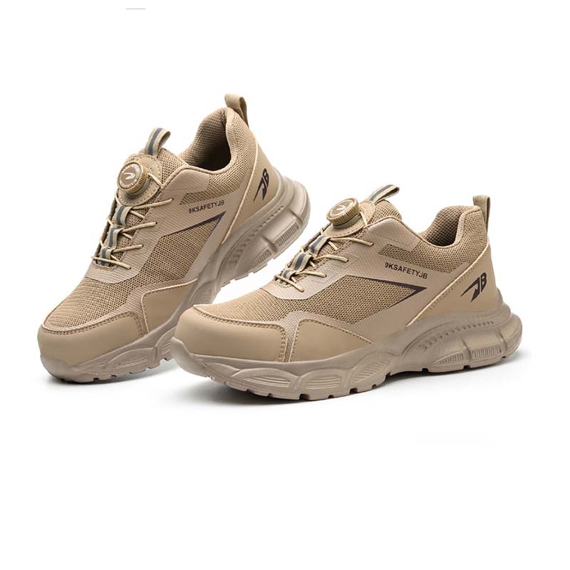 Soft-Soled Knob Sports Safety Shoes for Work Anti-Smashing Anti-Piercing Breathable and Protective for Factory Use Rotating