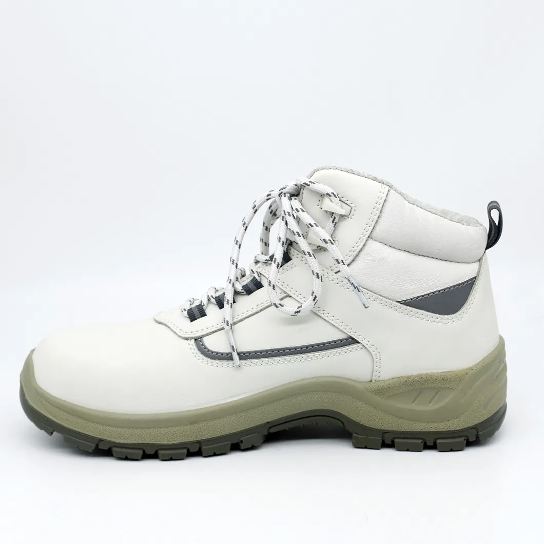 Premium White Hygienic Kitchen Safety Shoes for Chefs