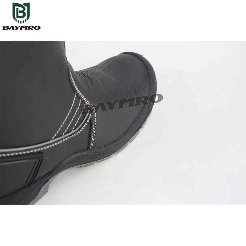 Cow Leather Steel Toe Smash Puncture Static Resistant Footwear Safety Work Labor Shoes Safety Boots En20345