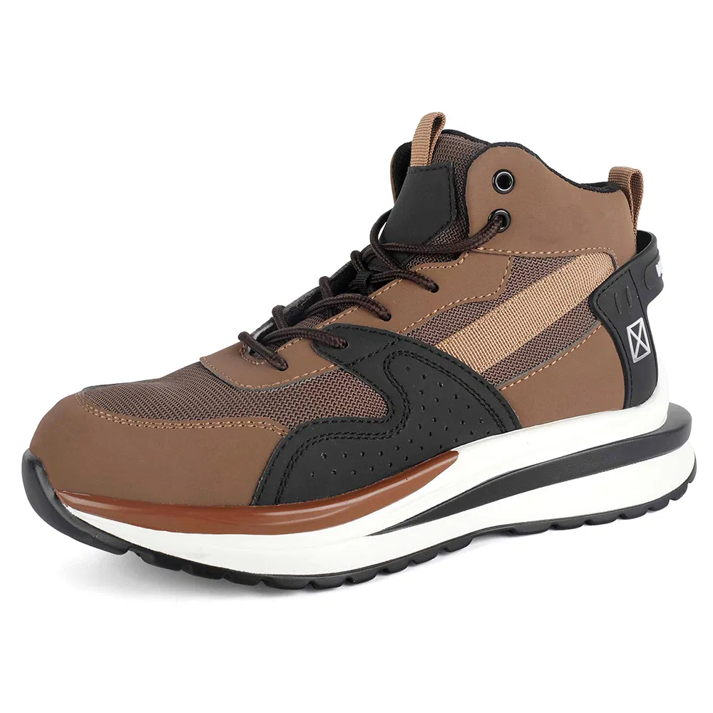 Lightweight Steel Toe Kevlar Microfiber Mesh Breathable PU Outsole Safety Boots